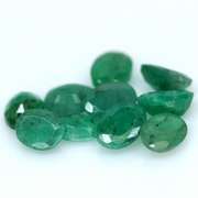 Large 6.79ct 11 piece Zambian Emerald parcel