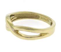 Gorgeous Yellow Gold Bypass Ring