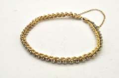 LADIES 14 KT DIAMOND BRACELET