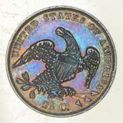 1836 Capped Bust Quarter - TONED