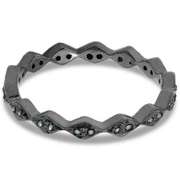 AWESOME 0.21 CARAT TW BLUE STERLING SILVER