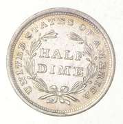 1840 Seated Liberty Half Dime