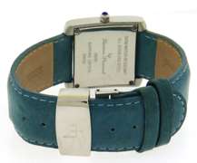 Lucien Piccard Abalone & Diamond Accented Watch