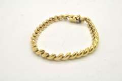 LADIES ITALIAN 14 KT GOLD SAN MARCO BRACELET