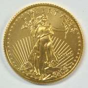 Pristine Superb Gem BU 2015 $5 American Gold Eagle coin