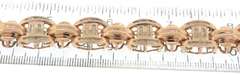 Outstanding Yellow Gold Diamond Ladder Link Bracelet