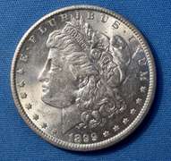 1899-O B U MORGAN DOLLAR