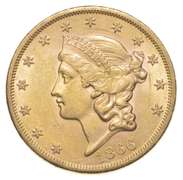 1866 $20 Liberty Head Gold Double Eagle