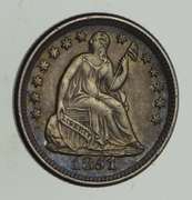 1851-O Seated Liberty Half Dime - Sharp
