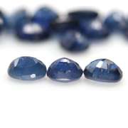 7.63ct Royal blue Sapphire set from Madagascar