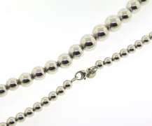 Tiffany & Co Graduated Bead Necklace