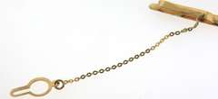 Elegant 18kt Ruby Tie Bar