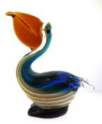Fantastic Art Deco Art Glass Sculpture