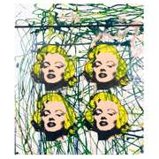 Four Marilyns by Steve Kaufman (1960-2010)
