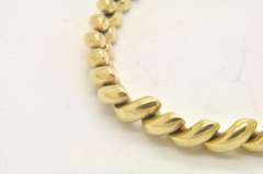 LADIES ITALIAN 14 KT GOLD SAN MARCO BRACELET