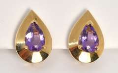 Beautifully Made Amethyst Earrings