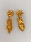 Beautiful 22kt Solid Yellow Gold Earrings