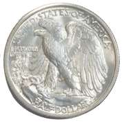 1941 S Gem BU Walkng Liberty Half