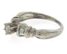 Favorite Platinum appx .50cts  Diamond Ring