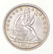 1840 Seated Liberty Half Dime