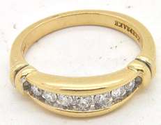 14KT GOLD & DIAMOND BAND