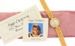 Angie Dickenson Ladies Watch w CZ
