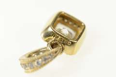 14K Yellow Gold Pandora Timeless Elegance Cushion CZ Pendant