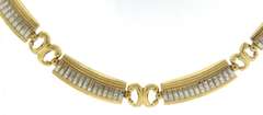 Significant Yellow Gold Link Collar Necklace
