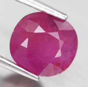 All natural 2.34ct unheated Mozambique Ruby