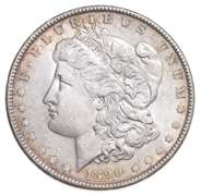 1890 Morgan Silver Dollar