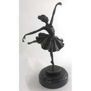 Graceful Ballerina Bronze Statue