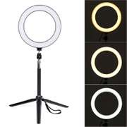 LED Selfie Ring Light With Tripod Stand