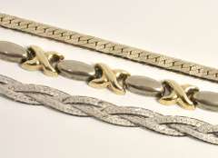 Varied Group of 3 Sterling Necklaces