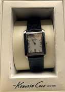 Kenneth Cole New York Watch with Black Leather Strap