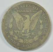 Key date 1878-CC Morgan Silver Dollar. 1st Year 'CC'