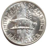 1936 Gem BU Wisconsin Half Dollar