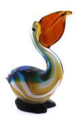 Fantastic Art Deco Art Glass Sculpture