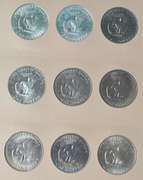 Ike Dollar Complete Set 1971-8 Unc & Proofs With Varieties