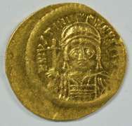 Mint Justinian I Byzantine Gold Solidus, 527 to 565 AD