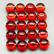 Gorgeous chianti red 8.81ct 20pc Garnet set