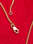 21K YELLOW GOLD DIAMOND AND GREEN JADE NECKLACE