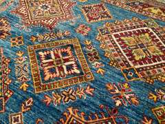 STUNNING FINE SUPER KAZAK RUG 8.3x10.9