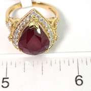 Magnificent Ruby & Diamond Ring, 14KT