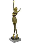 DANCER BRONZE SCULPTURE