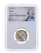 MS68 1945-S Jefferson Nickel - Graded NGC