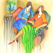 Tarkay Original by Tarkay (1935-2012)