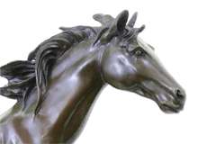 Canter Race Horse Bronze Sculpture