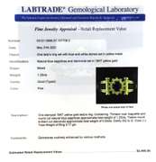 Handsome 18kt Blue Sapphire and Diamond Ring