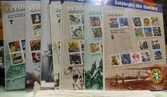 Stamps: 9 sheets Celebrate the Centuty $43.95