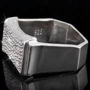 ADORABLE ! 1/2 CARAT DIAMOND 18K GOLD PLATED MENS ENGAGEMENT RING